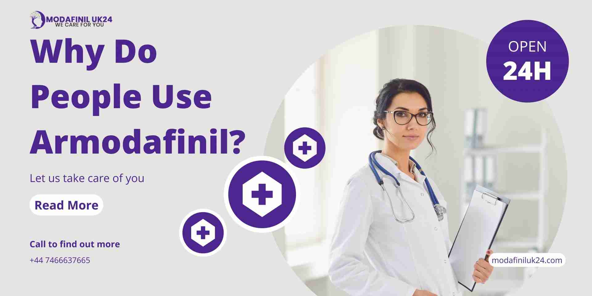 Why Do People Use Armodafinil
