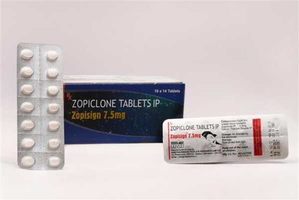 Zopiclone 7.5mg (Hab Pharma – Blue Pills)
